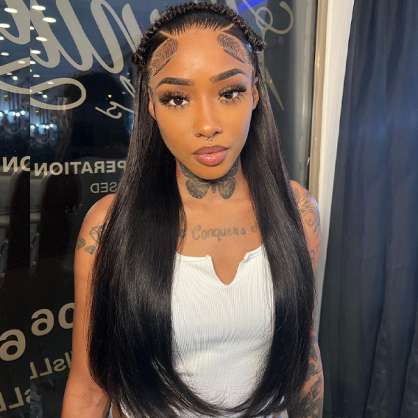 Braid Hairstyles For Straight Hair Glueless 13x4 Frontal Wigs Wiggins Hair Wiggins Hair